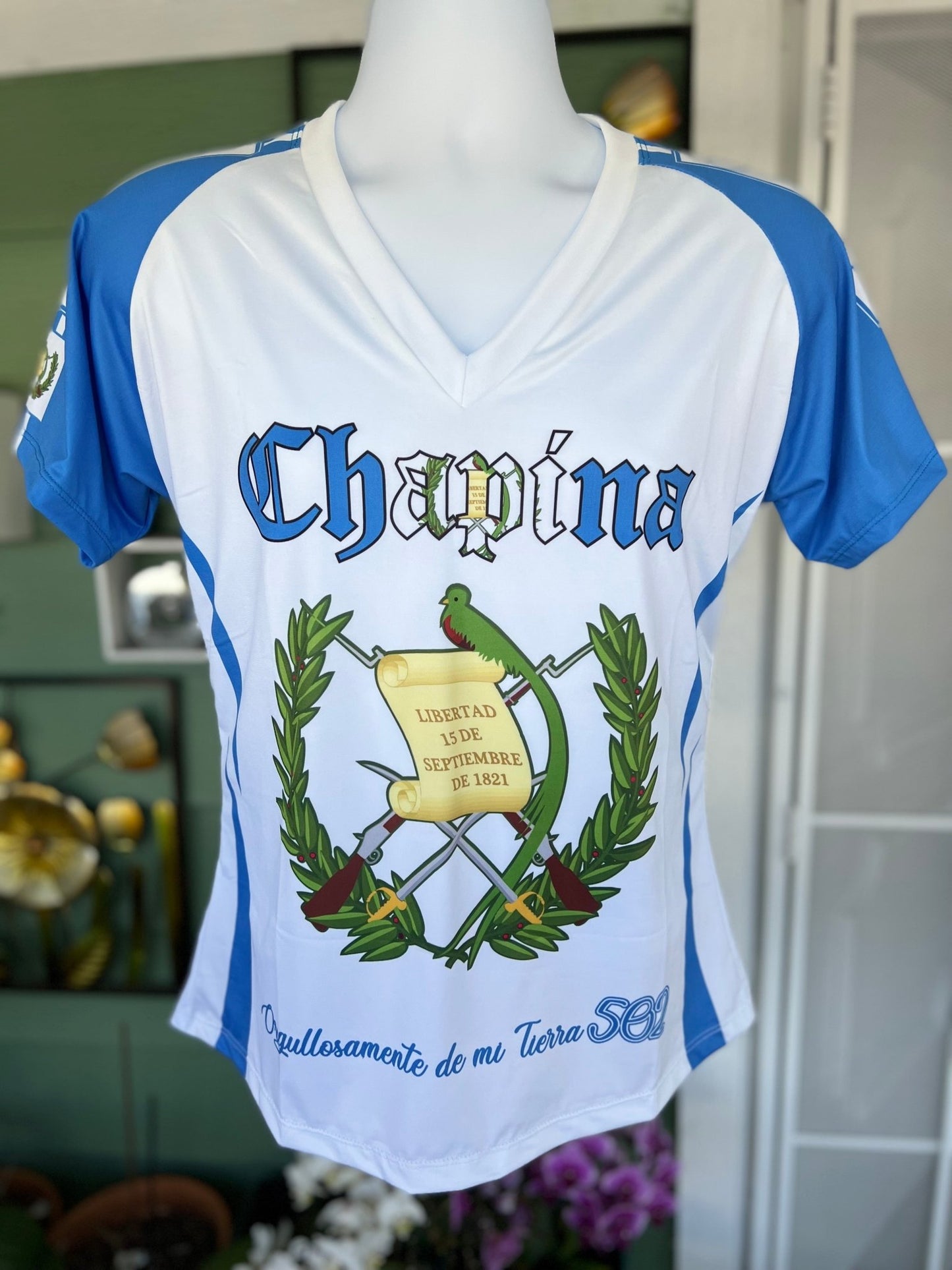 Blusa Chapina Blanca