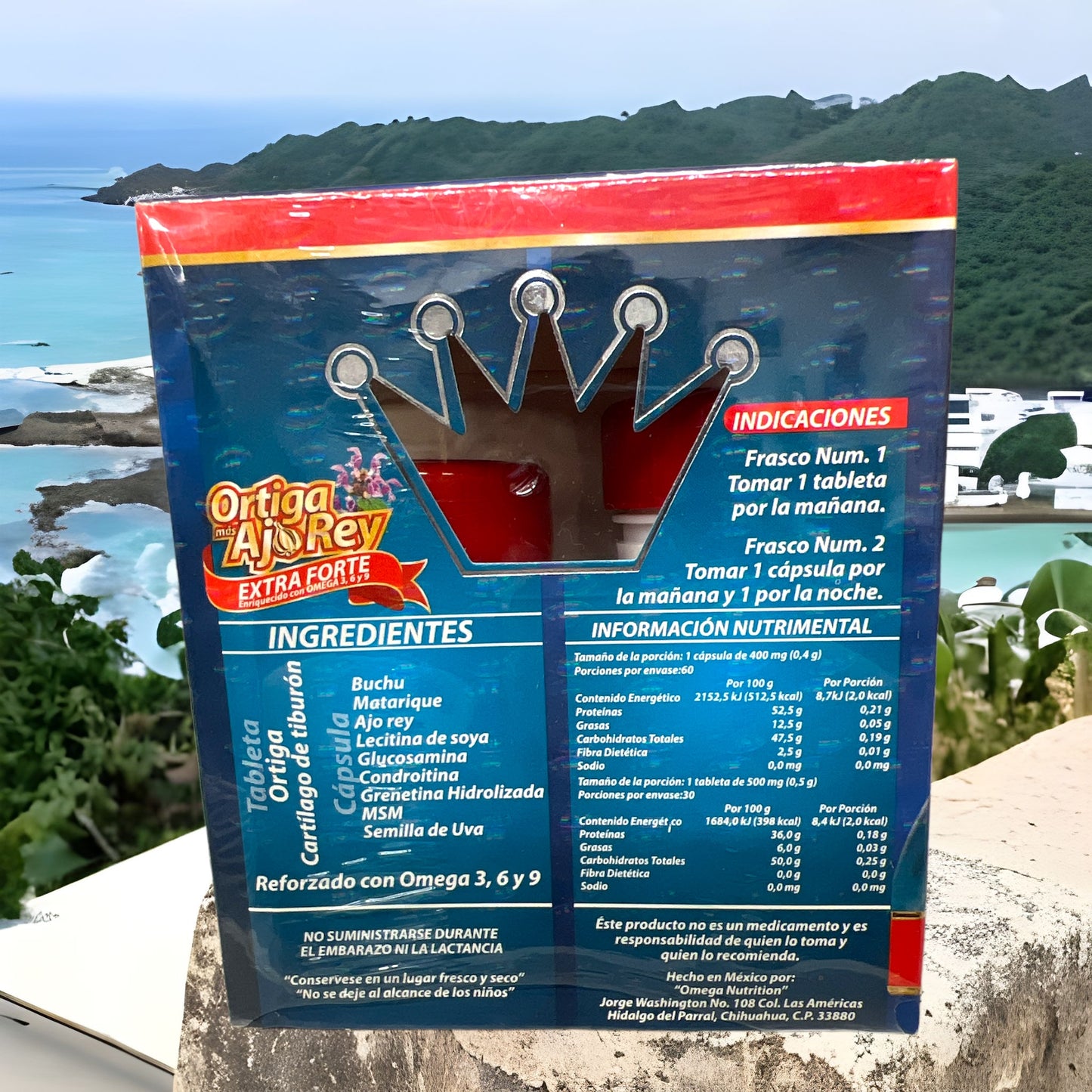 Ortiga más ajo rey extra forte