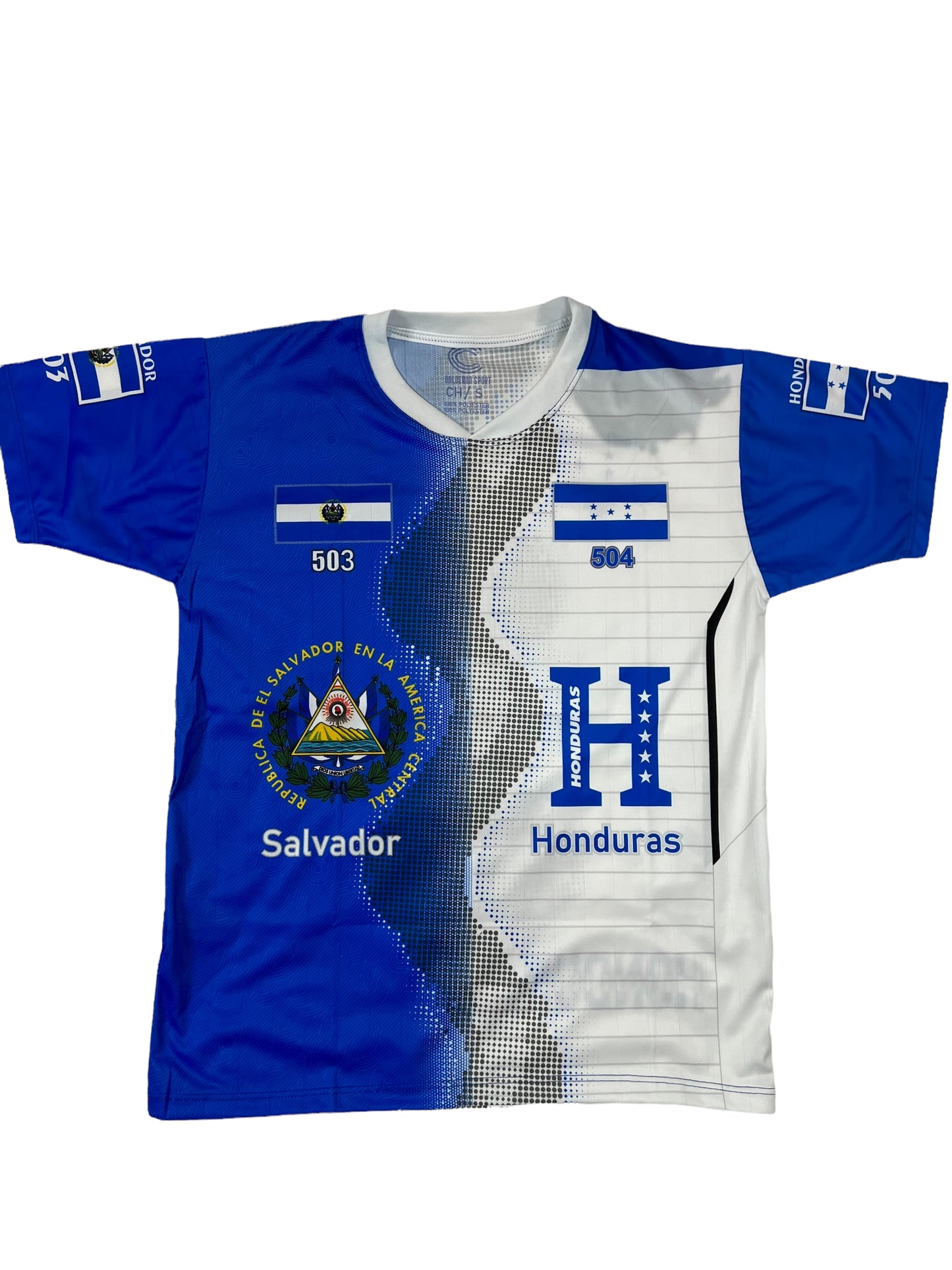 Playera El salvador Honduras
