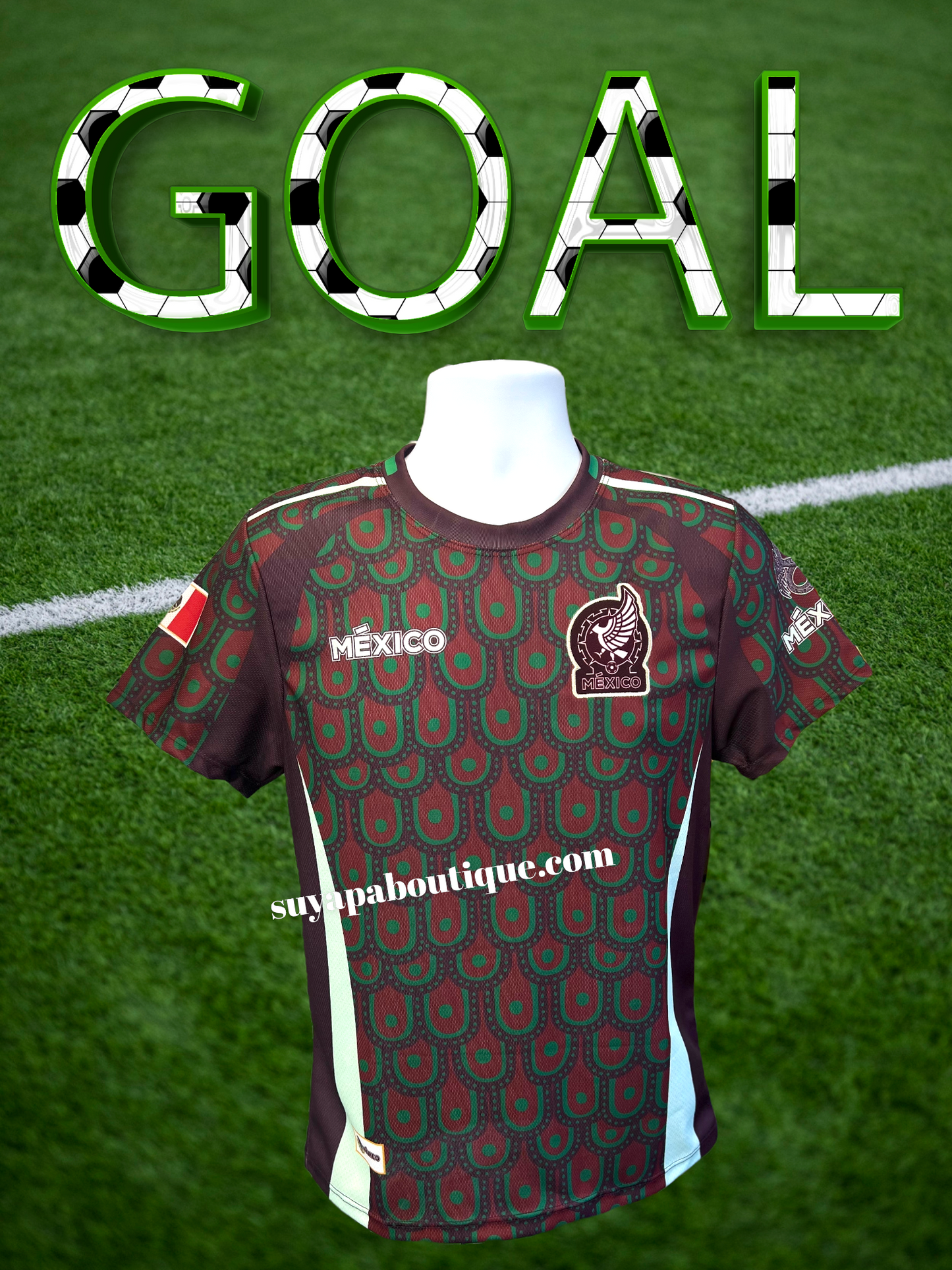 México Jersey Burgundy