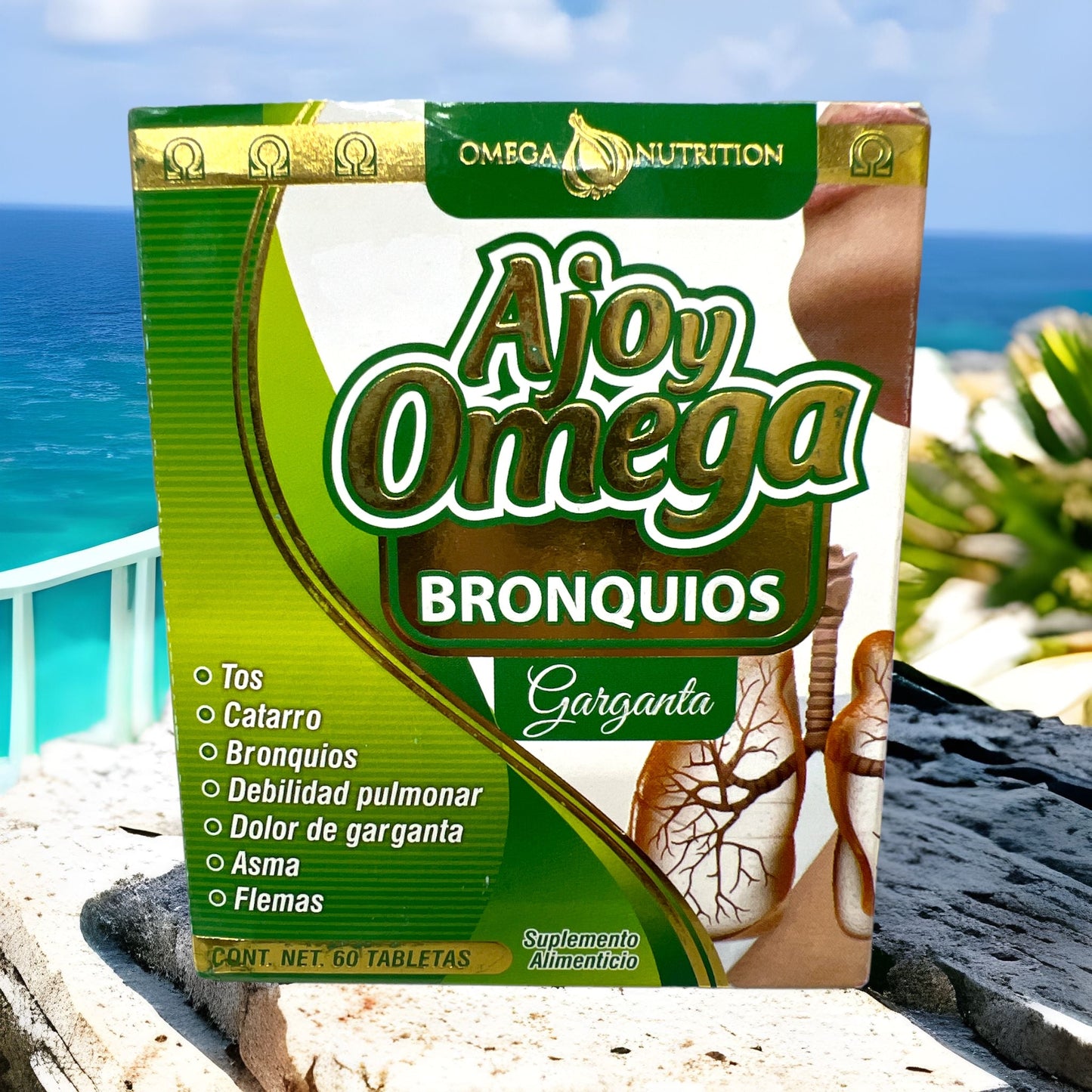 Ajo - y Omega - Bronquios - mitiendaamore