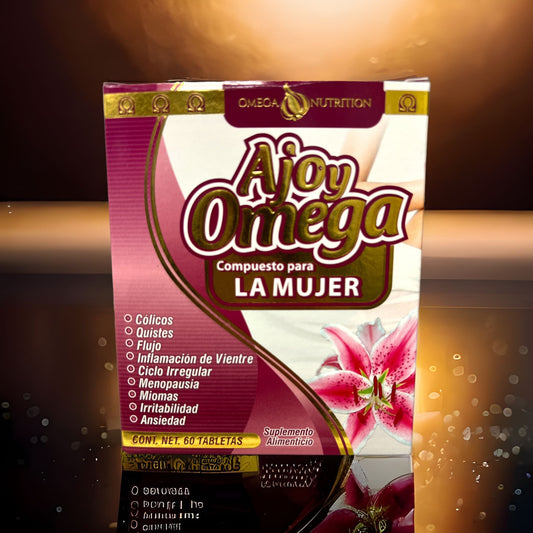 Ajo y - Omega - Compuesto para mujer - mitiendaamore