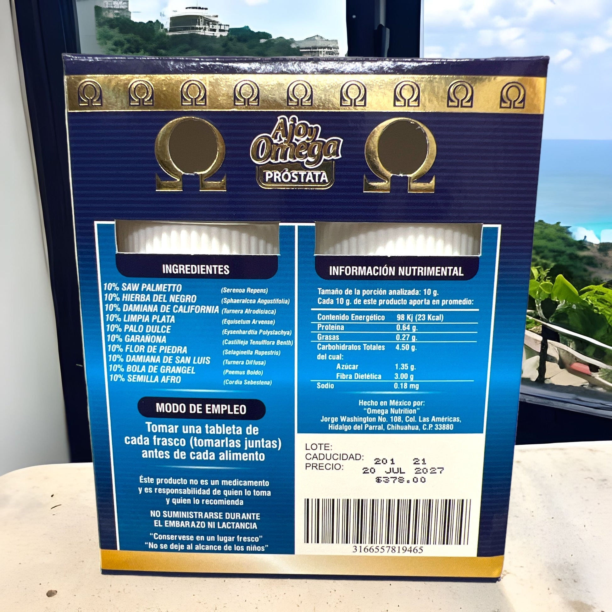 Ajo y - Omega - Próstata - mitiendaamore