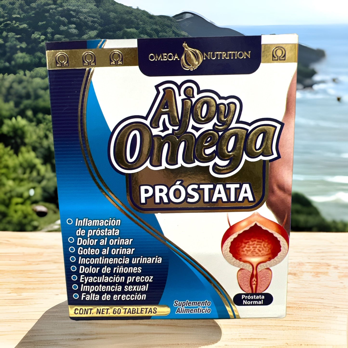 Ajo y - Omega - Próstata - mitiendaamore