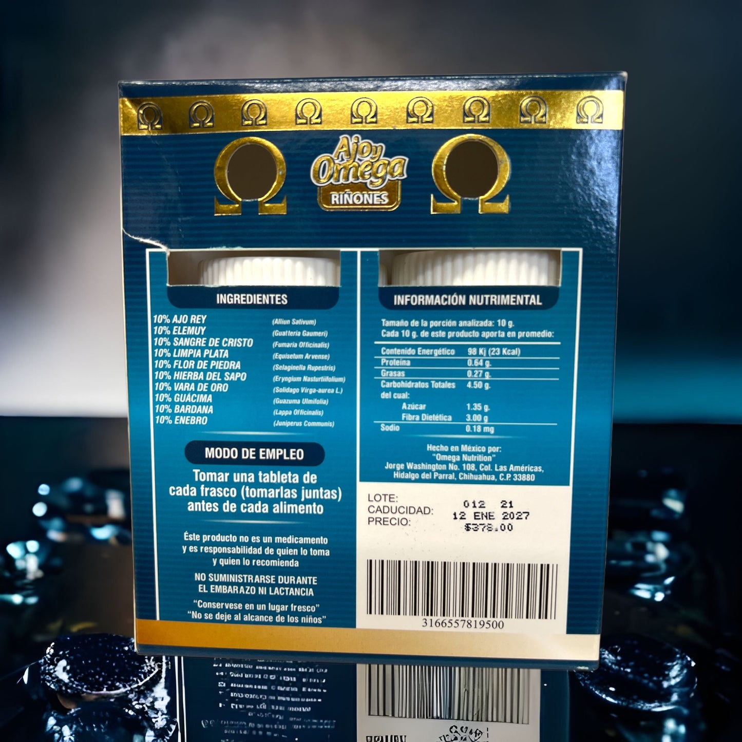 Ajo y - Omega - Riñones - mitiendaamore