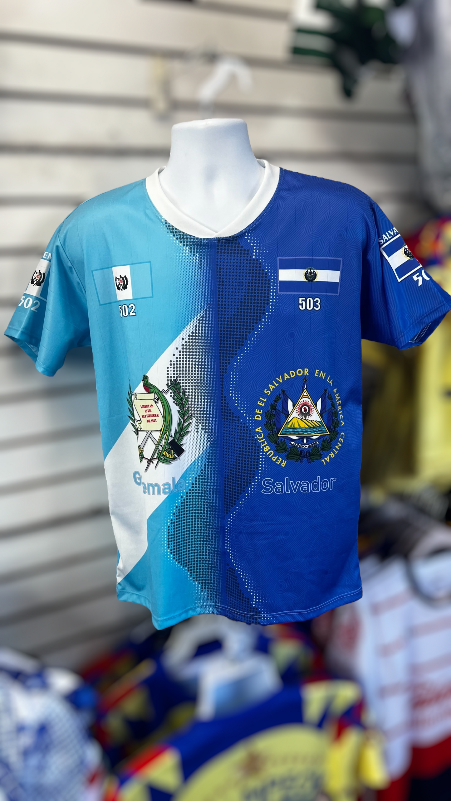 Playera Guatemala / El Salvador