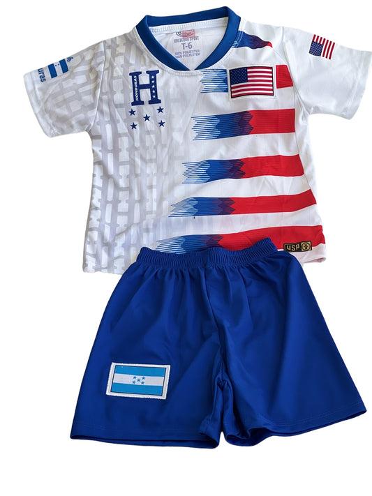 Set niño Honduras , Usa, Azul