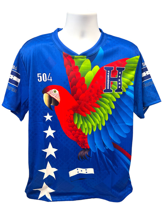 Playera guacamaya
