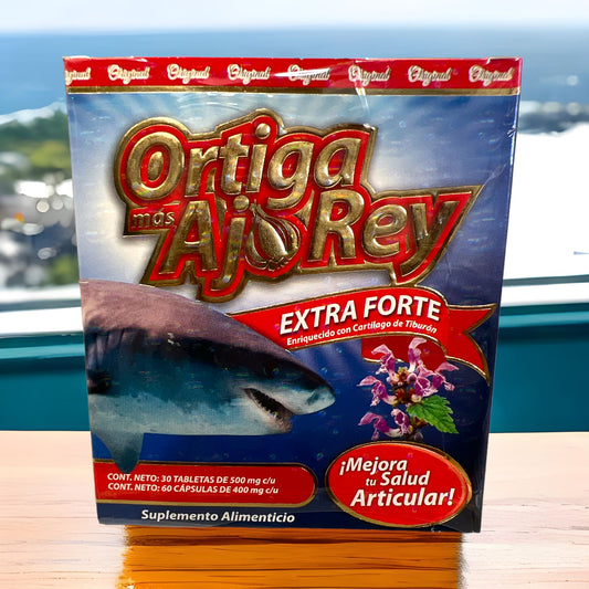 Ortiga más ajo rey extra forte