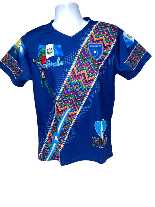 Playera Guatemala, Azul Tipica